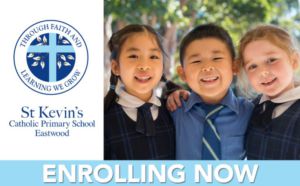 enrolling now St Kevin's Eastwood